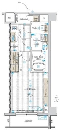 ブライズ中野江古田の物件間取画像
